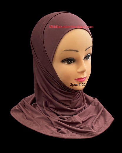 2-Piece Lycra Hijab