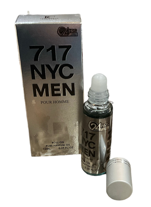 717 NYC MEN parfum Alcohol-Free Oil Perfume 12ml.