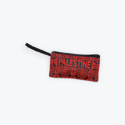 Palestinian Tatreez Pouch Palestine cross stitch embroidery small bag