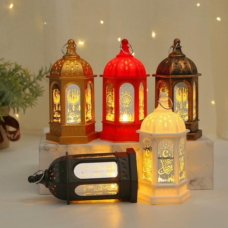 Led Lantern Lamp - Ramadan Kareem or Our Light Witten it.