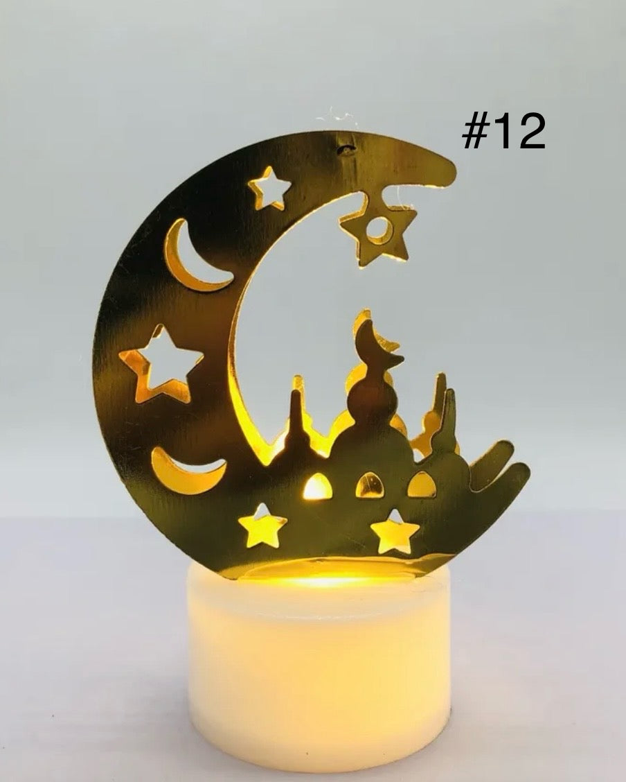 Islamic Décor: Smokeless Candle Lamp