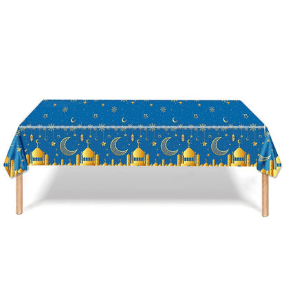 Eid Mubarak Table Cloth Design #1