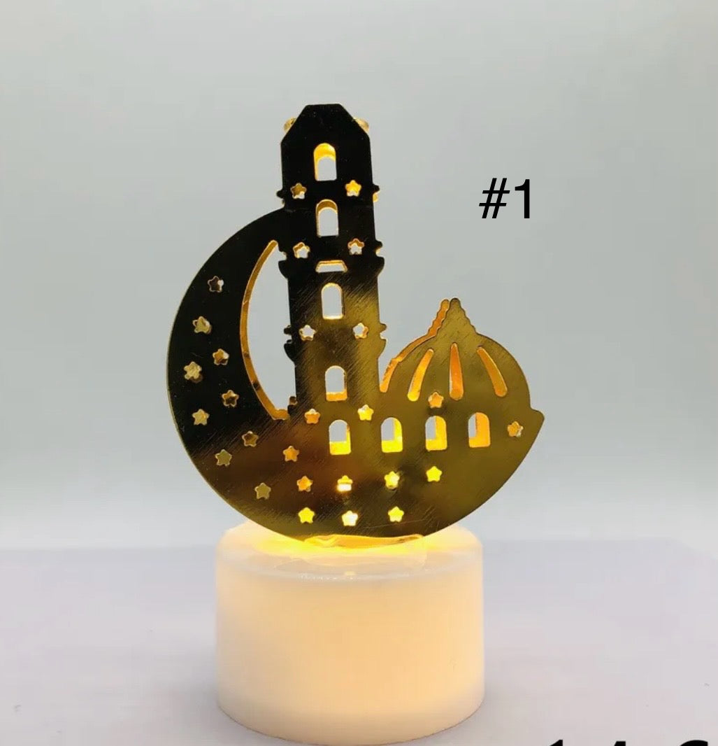 Islamic Décor: Smokeless Candle Lamp