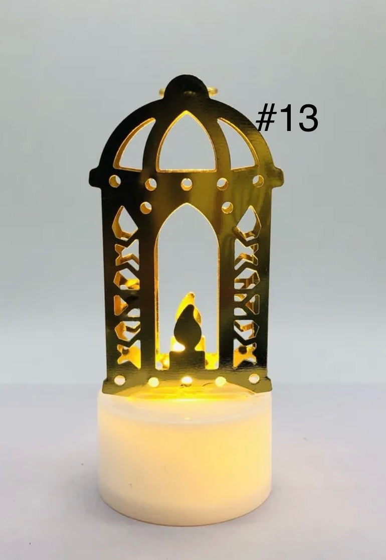 Islamic Décor: Smokeless Candle Lamp