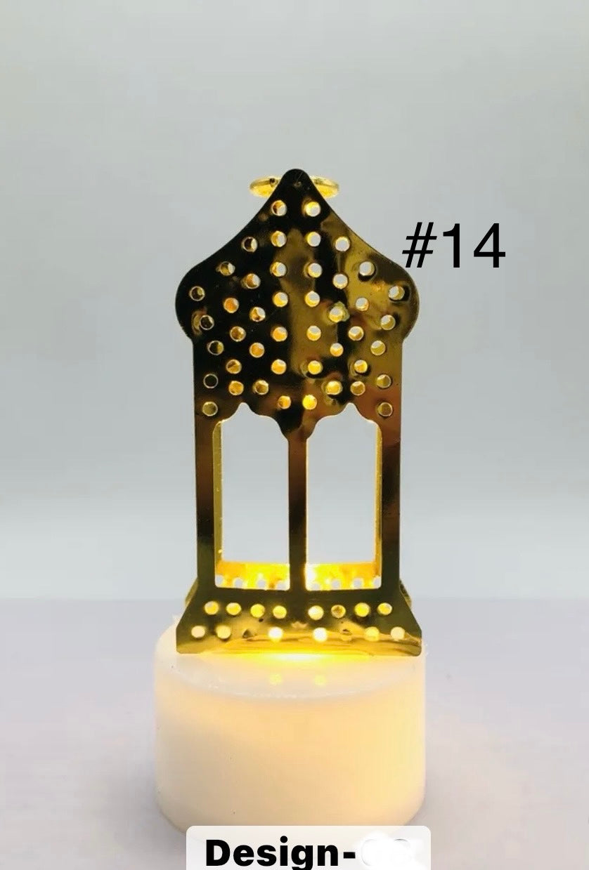Islamic Décor: Smokeless Candle Lamp