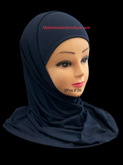 2-Piece Lycra Hijab