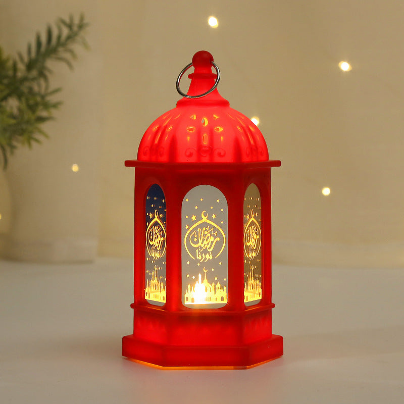 Led Lantern Lamp - Ramadan Kareem or Our Light Witten it.