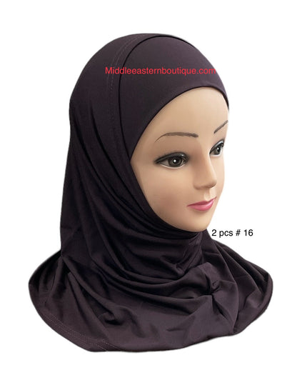 2-Piece Lycra Hijab