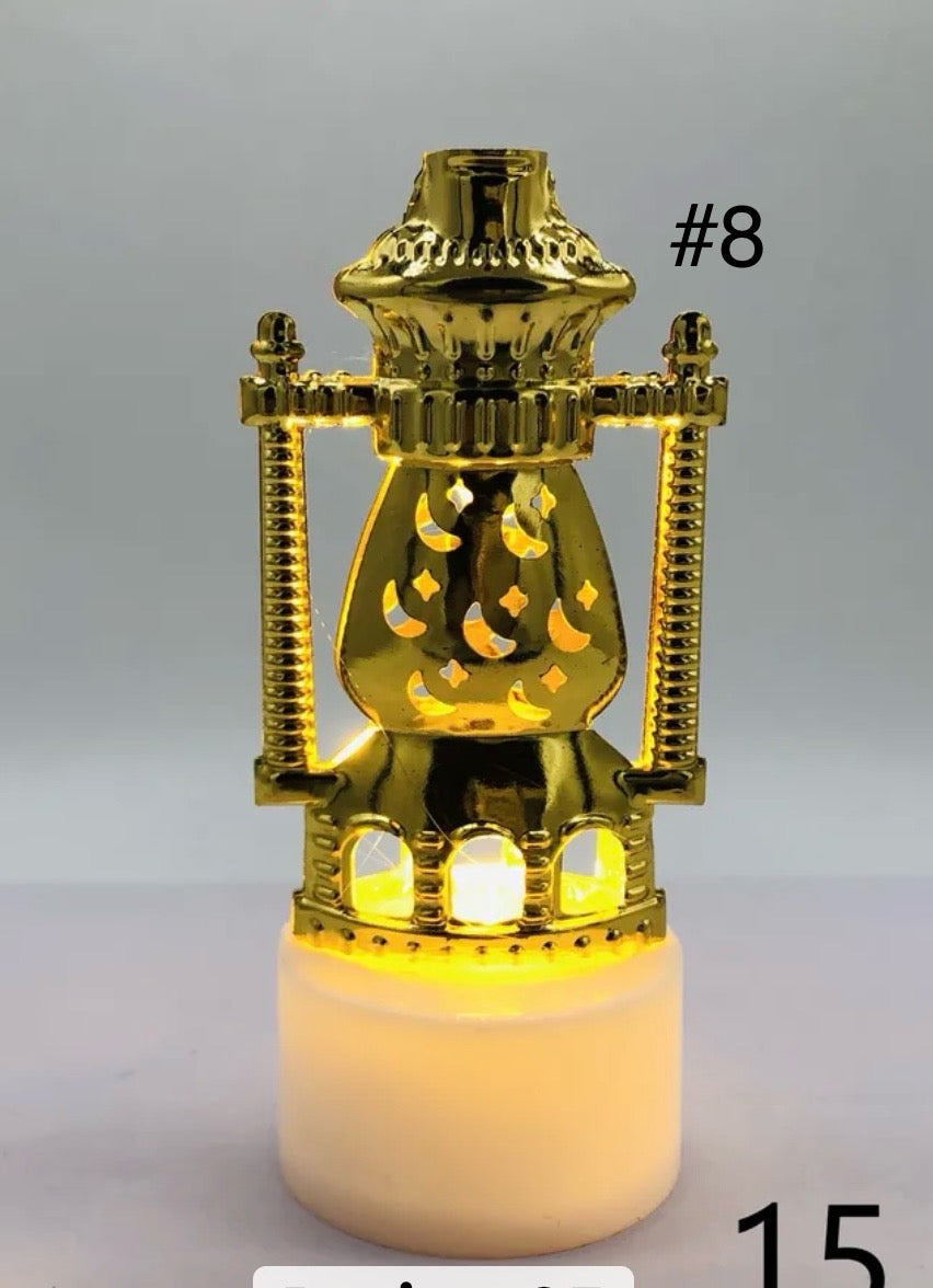 Islamic Décor: Smokeless Candle Lamp