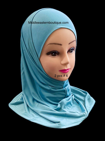 2-Piece Lycra Hijab