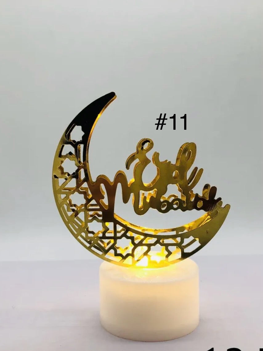 Islamic Décor: Smokeless Candle Lamp