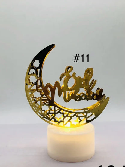 Islamic Décor: Smokeless Candle Lamp