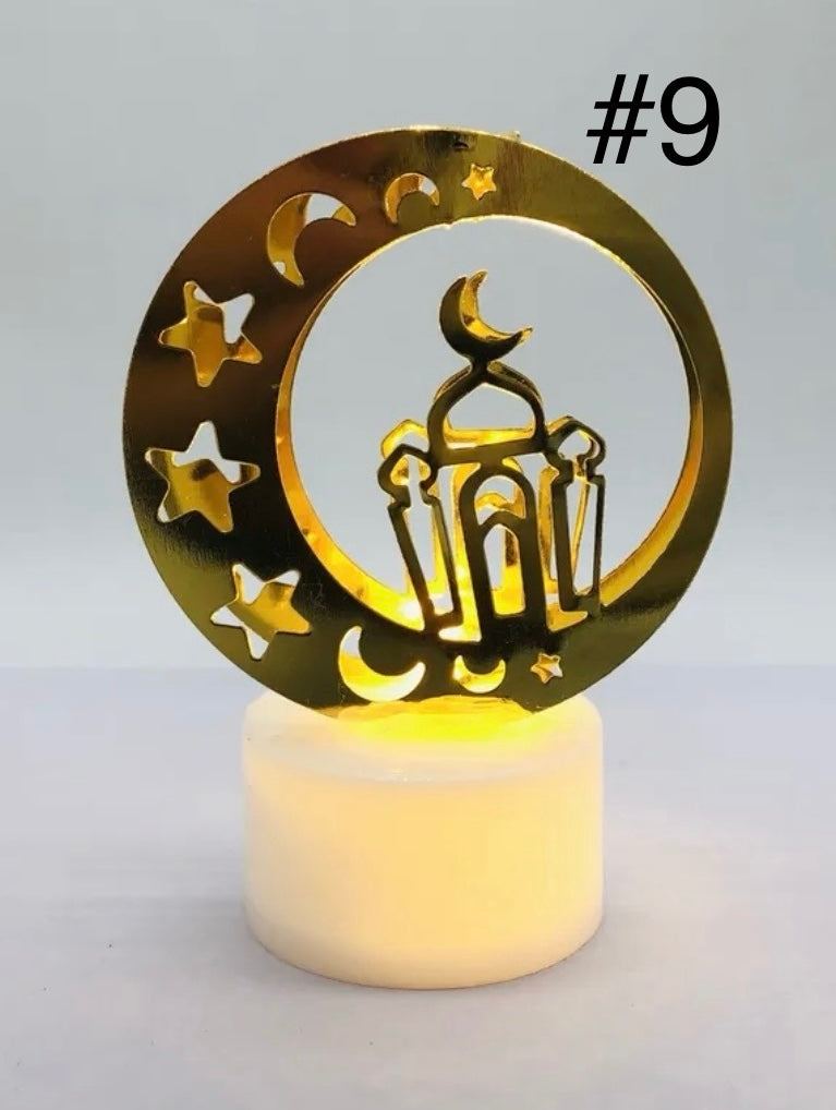 Islamic Décor: Smokeless Candle Lamp