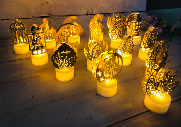 Islamic Décor: Smokeless Candle Lamp