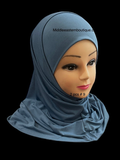 2-Piece Lycra Hijab