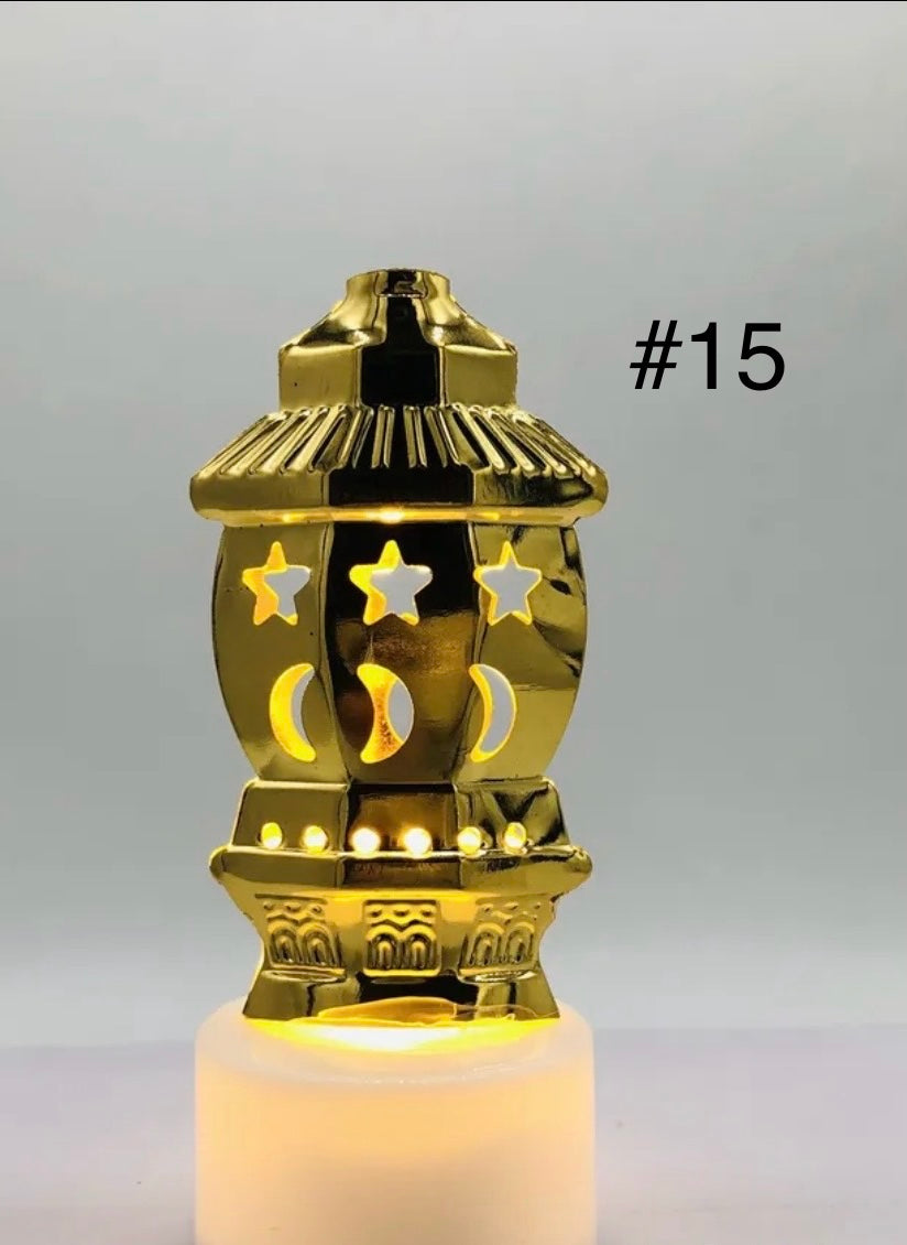 Islamic Décor: Smokeless Candle Lamp