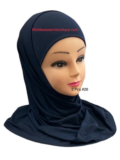 2-Piece Lycra Hijab