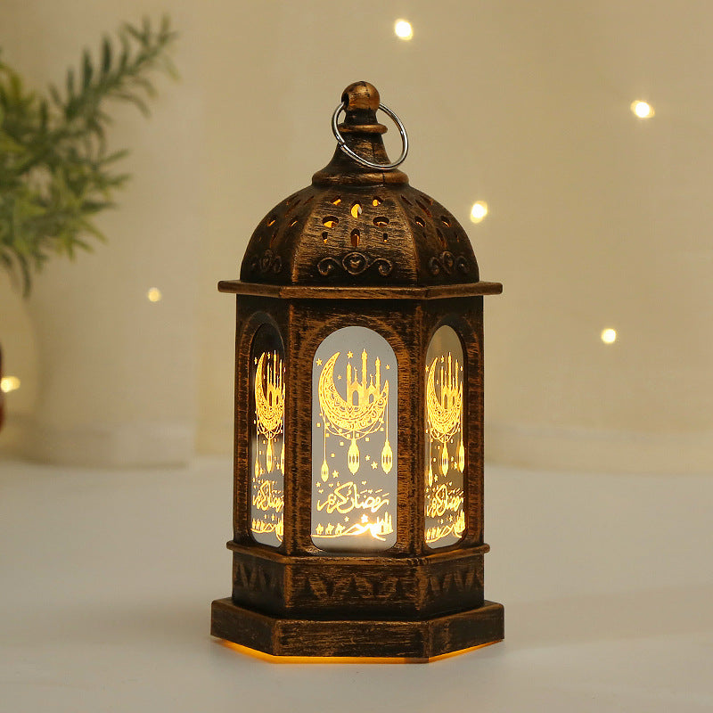 Led Lantern Lamp - Ramadan Kareem or Our Light Witten it.