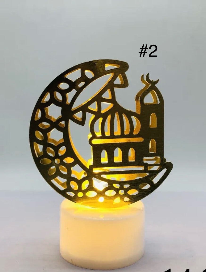 Islamic Décor: Smokeless Candle Lamp
