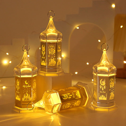 Eid Mubarak Led Lantern Lamp