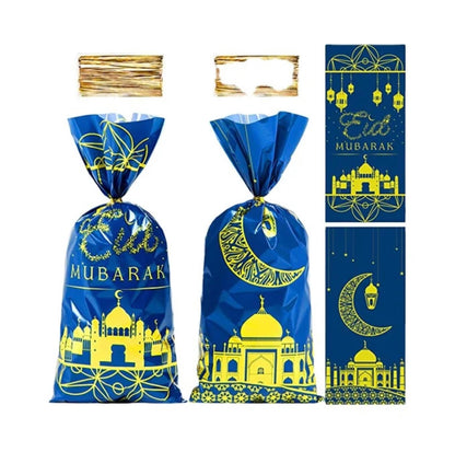100 Pieces Ramadan & Eid Mubarak Party Bags