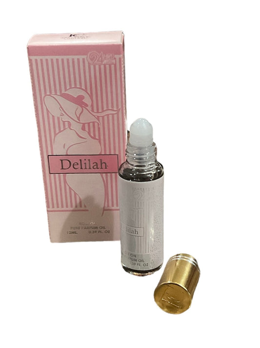 Delilah for women roll on pure parfum Alcohol-Free Oil Perfume 12ml.