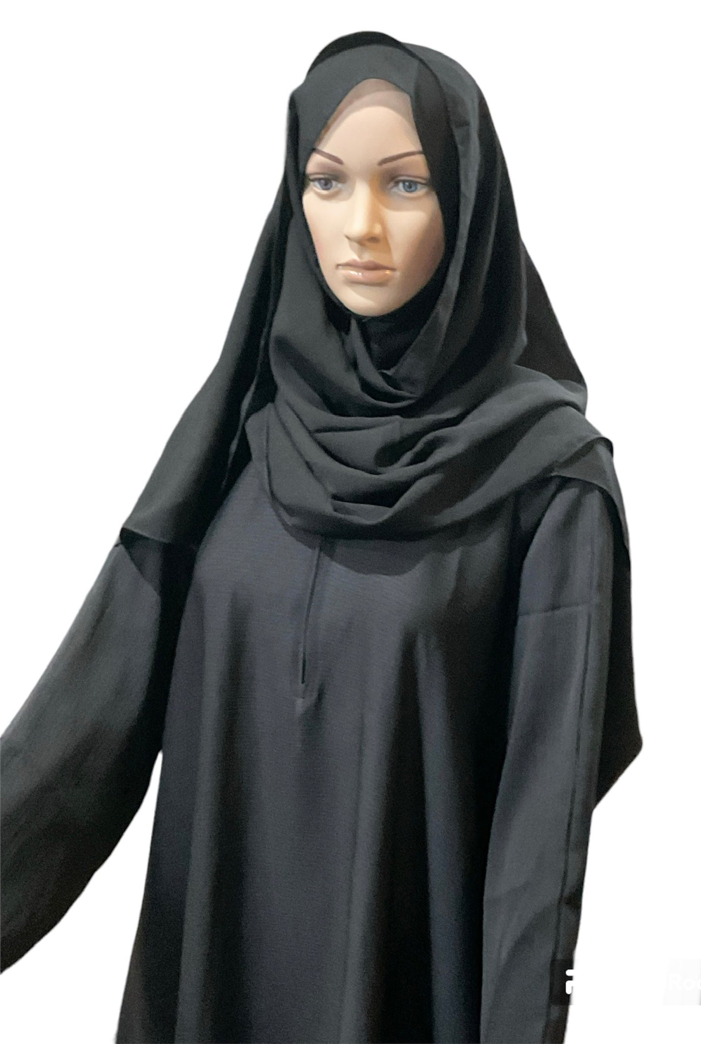 Plain Black Abayas