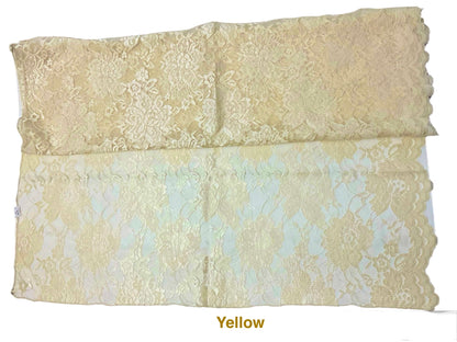 Very elegent stretch lace Shawls made in Kuwait