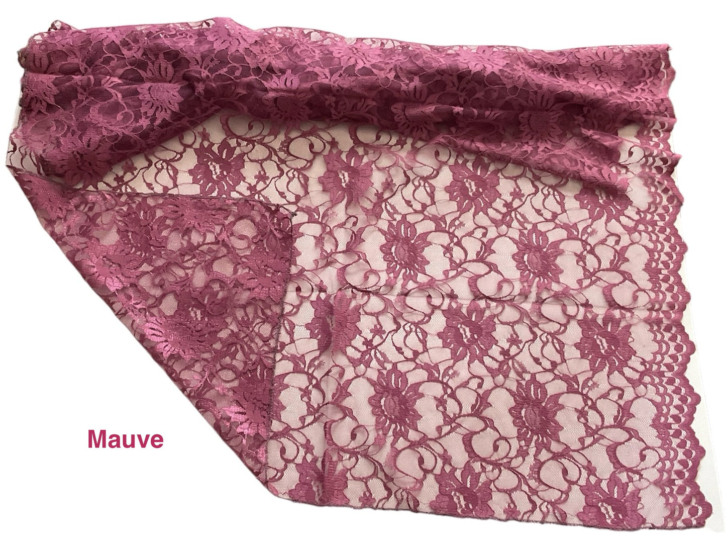 Very elegent stretch lace Shawls made in Kuwait