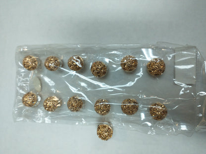 Sparkling Gold Magnetic Pin for Hijab