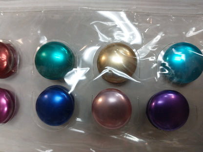 Three Randomly Picked Colored Magnetic Pins for Hijab