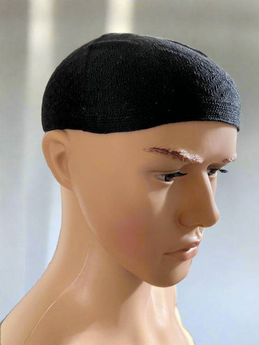 Black Kufi Namaz Prayer