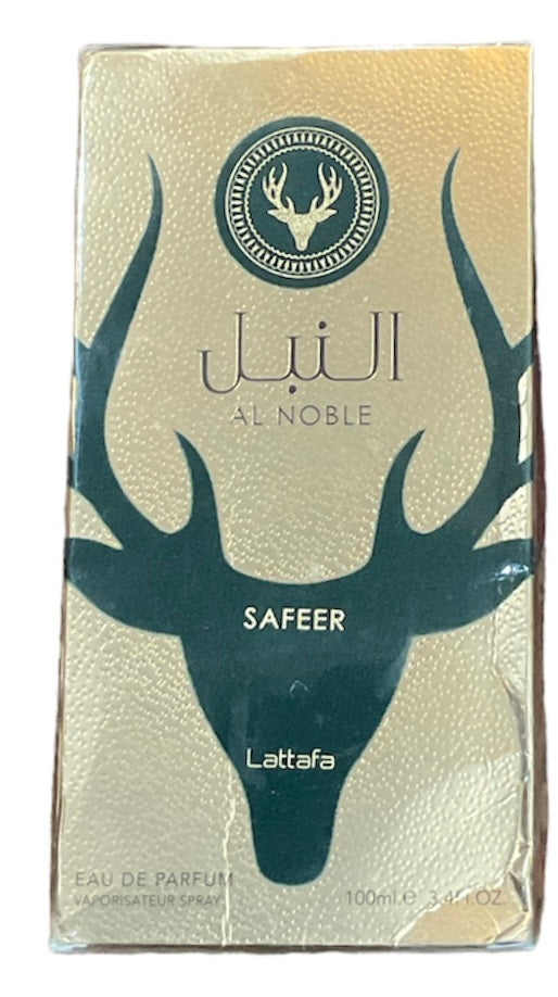 Al Noble Safeer EAU DE Perfume Spray 100ml /3.4 FL. OZ by Lattafa