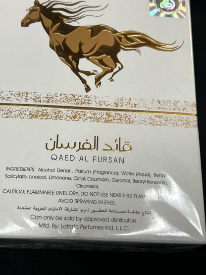 Qaed Al Fursan from Lattafa - 90 ml Unisex Perfume