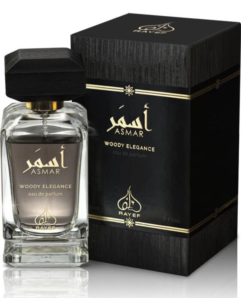 Asmar Perfume Woody Elegance EAU de Perfume , Oil Perfum ,RAYEF ASMAR WOODY ELEGANCE EDP 100ML Eau de Parfum - 100 ml  (For Men & Women) Middle Eastern Boutique