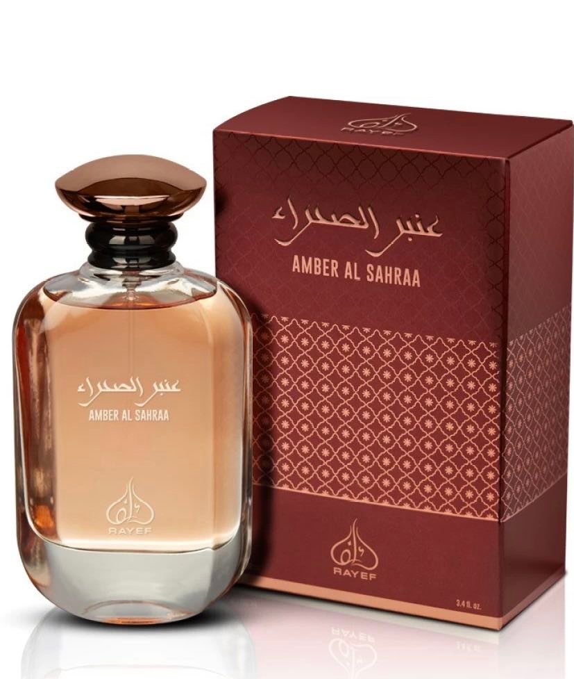 RAYEF AMBER AL SAHRAA EDP 100ML Eau de Parfum - 100 ml  (For Men & Women) Middle Eastern Boutique
