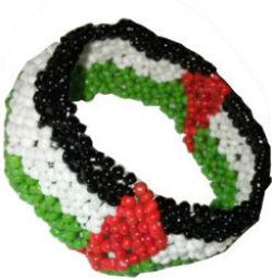 Palestine Bracelet / Wristband Middle Eastern Boutique