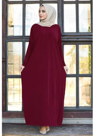 Turkish Stretchy Sporty Abaya Middle Eastern Boutique