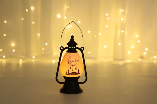Ramadan Mubarak LED Wind Light Lantern Decoration. Middle Eastern Boutique