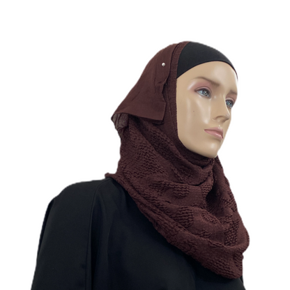 Partially Wrinkled Cotton Shawls Middle Eastern Boutique