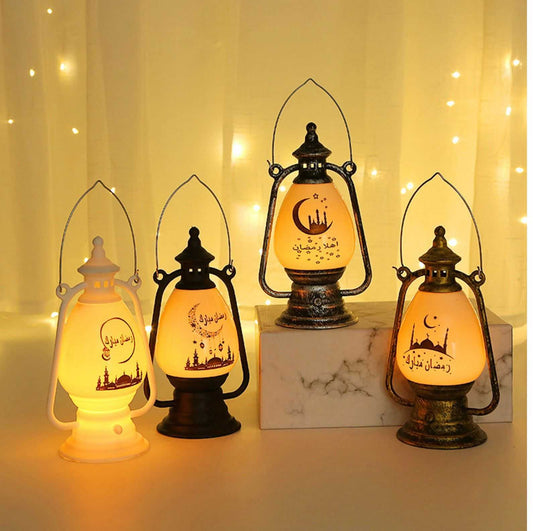 Ramadan Mubarak LED Wind Light Lantern Decoration. Middle Eastern Boutique