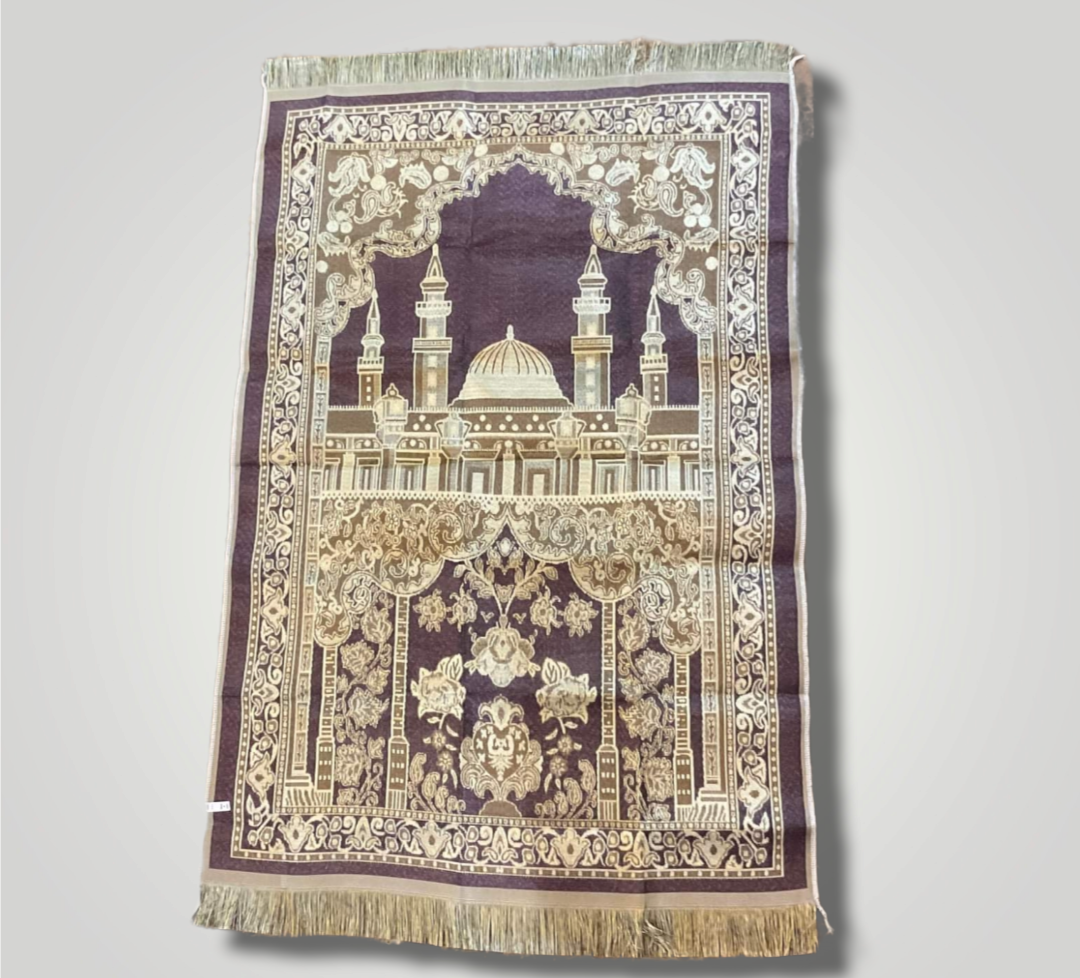 Prayer bag, prayer rug inside the bag, you can carry it anywhere, easy to carry, beautiful, Mosque rug Middle Eastern Boutique