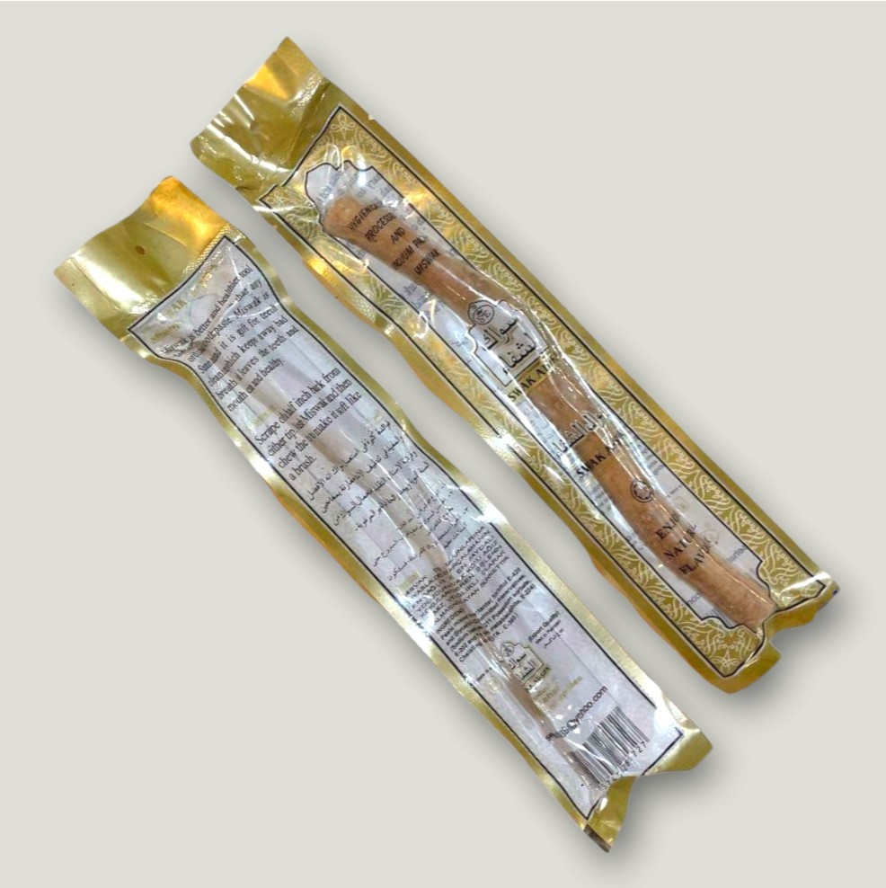 2x Sticks of Sewak Miswak (Natural Toothbrush) Middle Eastern Boutique