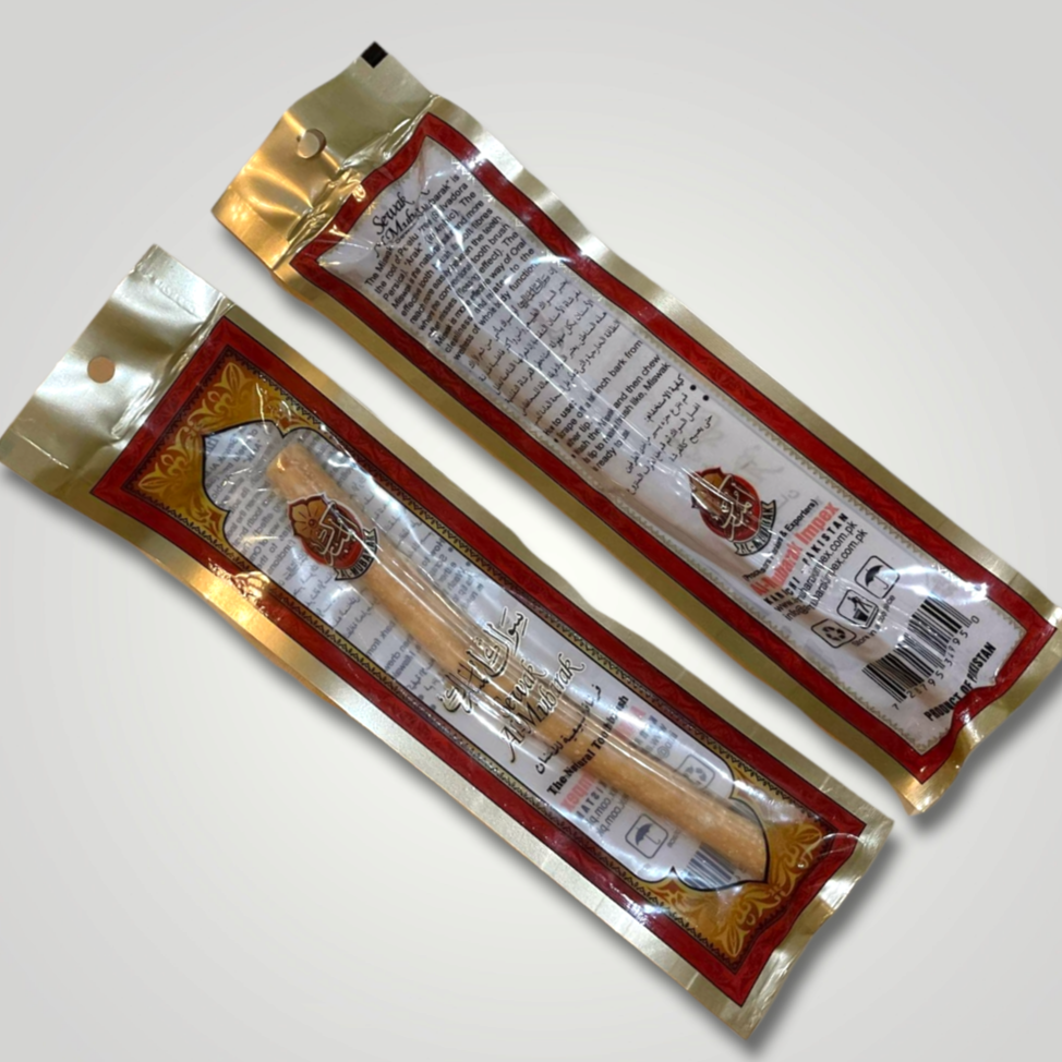 2x Sticks of Sewak Miswak (Natural Toothbrush) Middle Eastern Boutique