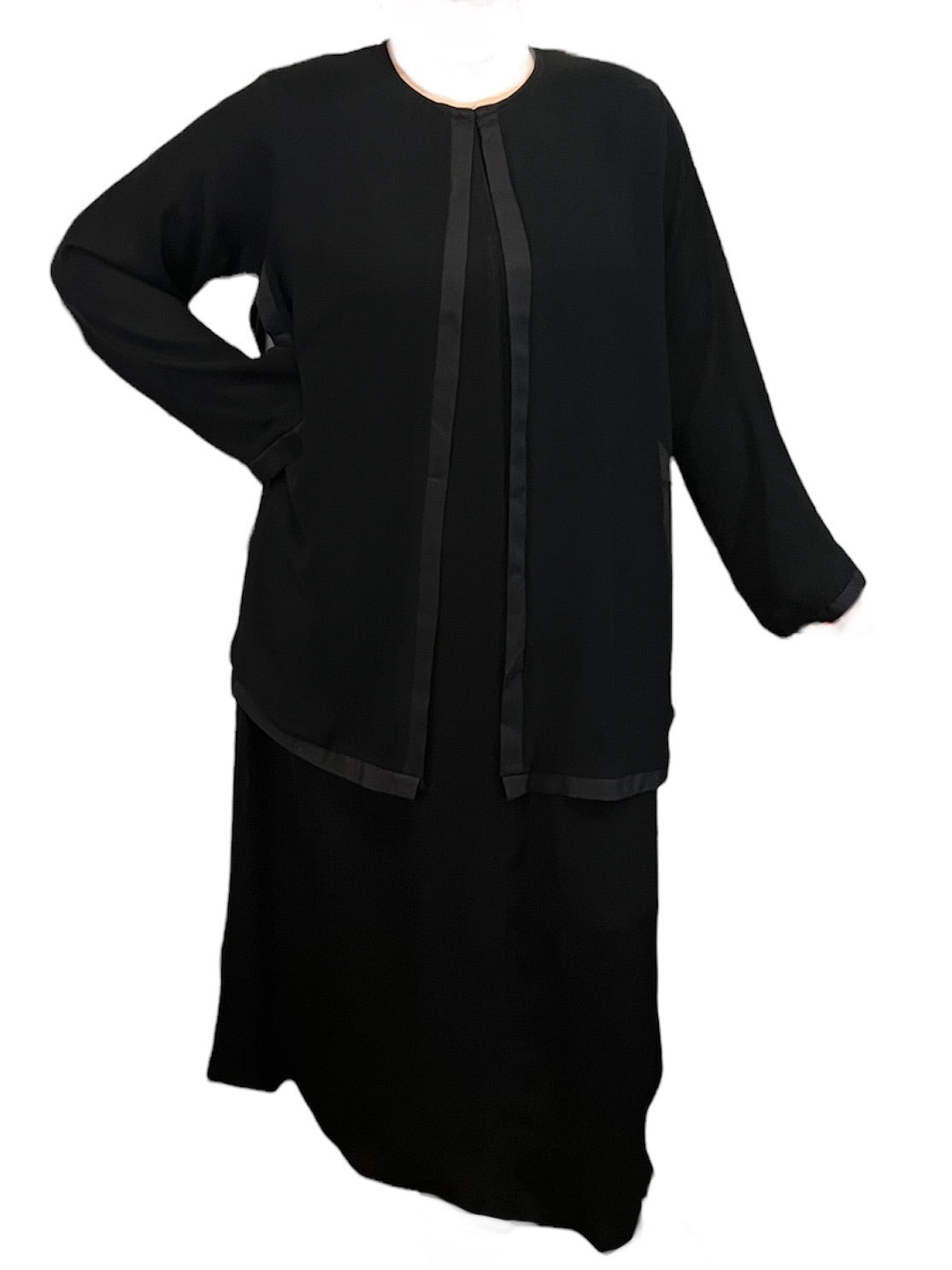 Black Kuwaiti Abayas Variants 1-16 Middle Eastern Boutique