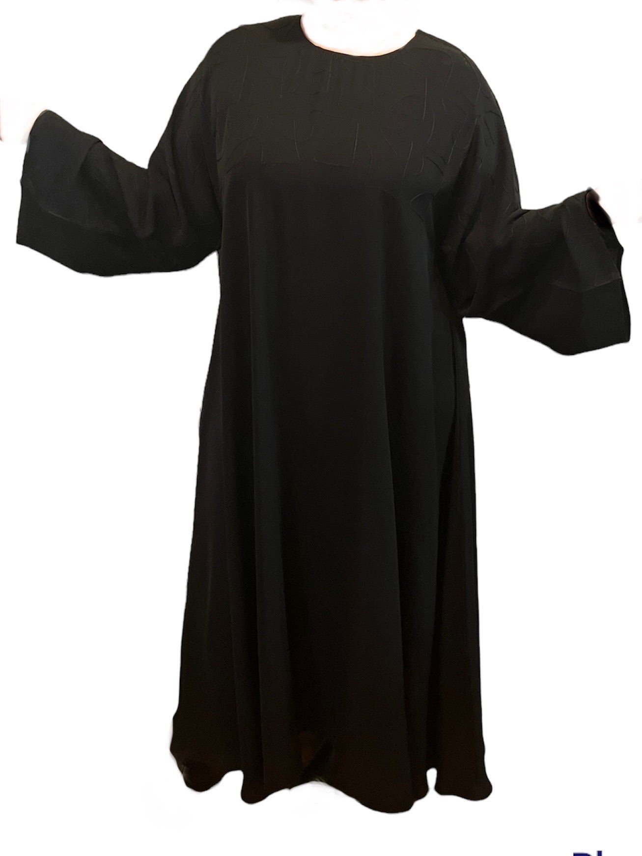 Black Kuwaiti Abayas Variants 17-32 Middle Eastern Boutique