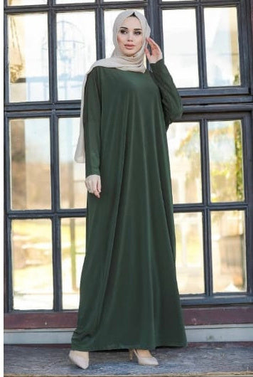 Turkish Stretchy Sporty Abaya Middle Eastern Boutique