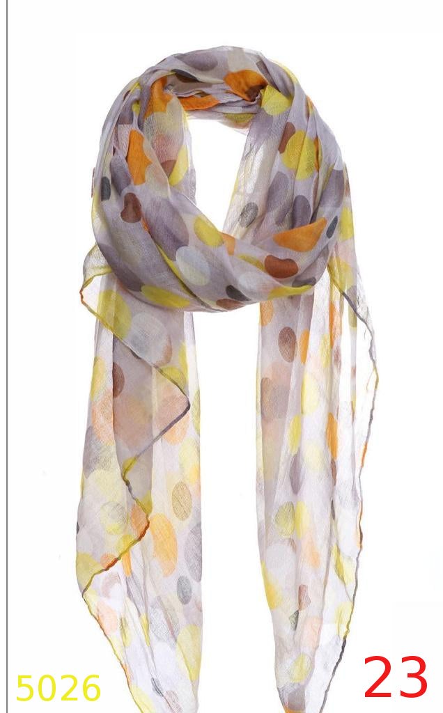 Multi Colored Scarf Middle Eastern Boutique