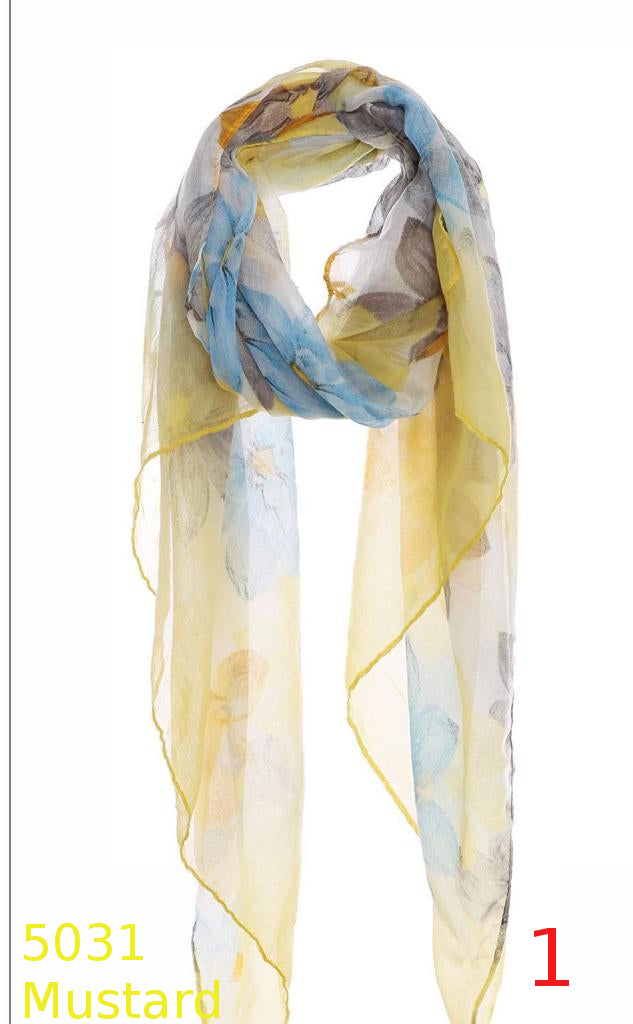 Multi Colored Scarf Middle Eastern Boutique