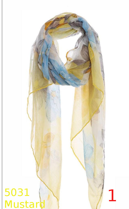 Multi Colored Scarf Middle Eastern Boutique